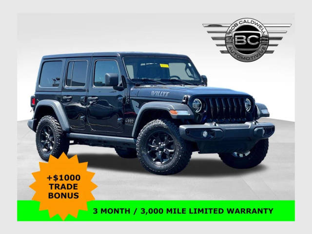 2022 Jeep Wrangler Unlimited Unlimited Willys 4WD photo