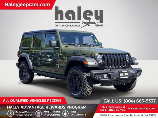 2022 Jeep Wrangler Unlimited Unlimited Willys 4WD photo