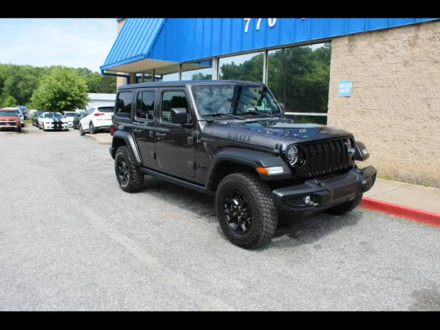 2022 Jeep Wrangler Unlimited Unlimited Willys 4WD photo