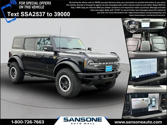 2022 Ford Bronco 4 Door Badlands 4WD photo