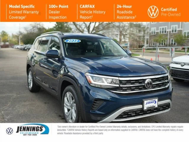 2022 Volkswagen Atlas 3.6L V6 SE w/Technology AWD photo