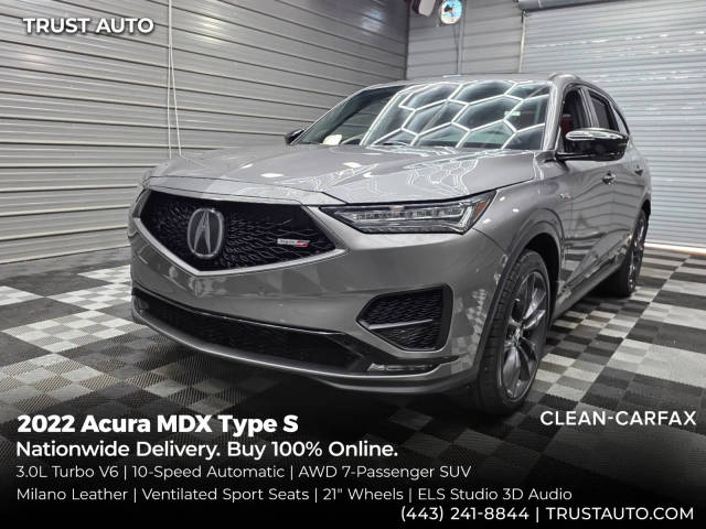 2022 Acura MDX Type S AWD photo
