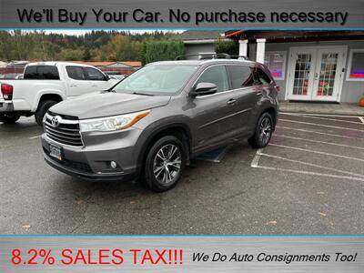 2016 Toyota Highlander XLE AWD photo