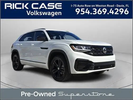 2022 Volkswagen Atlas Cross Sport 3.6L V6 SEL R-Line Black AWD photo