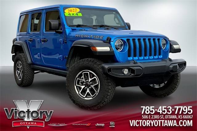 2022 Jeep Wrangler Unlimited Unlimited High Tide 4WD photo