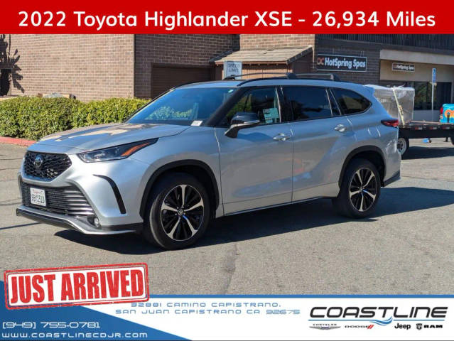 2022 Toyota Highlander XSE AWD photo