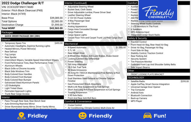 2022 Dodge Challenger R/T RWD photo
