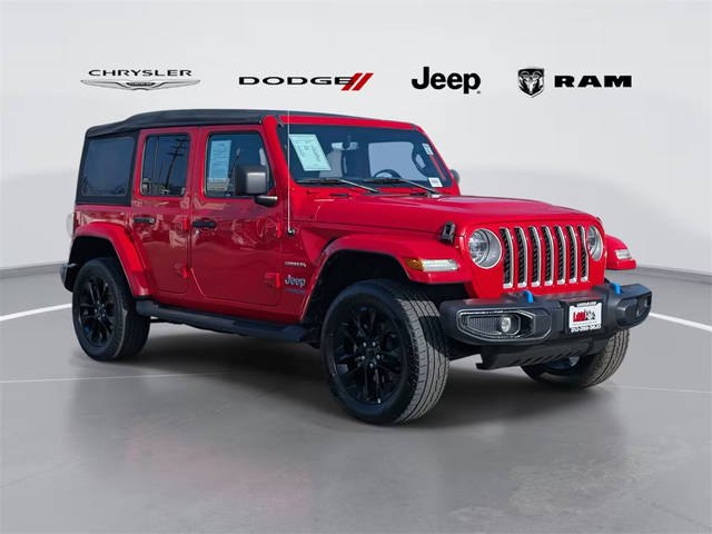 2022 Jeep Wrangler Unlimited 4xe Unlimited Sahara 4WD photo