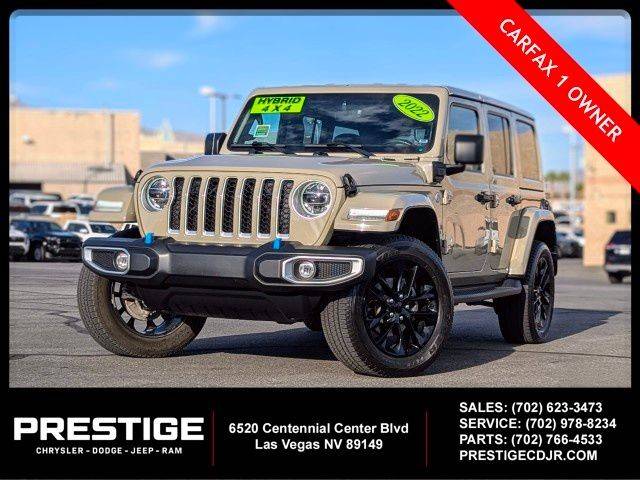 2022 Jeep Wrangler Unlimited 4xe Unlimited Sahara 4WD photo