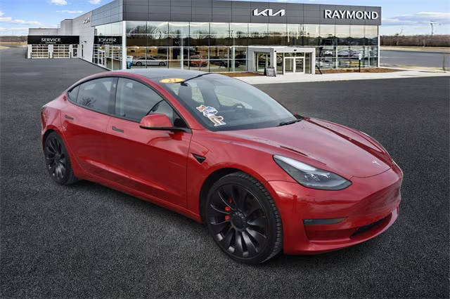 2021 Tesla Model 3 Performance AWD photo