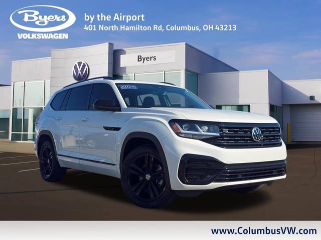 2022 Volkswagen Atlas 3.6L V6 SEL R-Line Black AWD photo