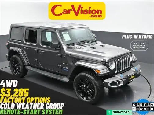 2022 Jeep Wrangler Unlimited 4xe Unlimited Sahara 4WD photo