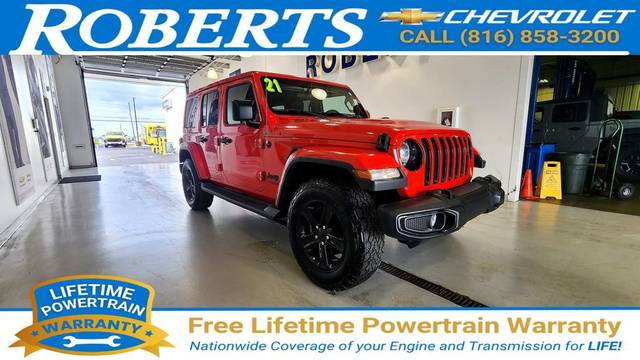2021 Jeep Wrangler Unlimited Unlimited Sahara Altitude 4WD photo