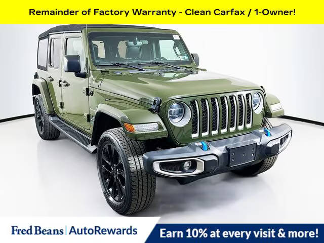 2022 Jeep Wrangler Unlimited 4xe Unlimited Sahara 4WD photo