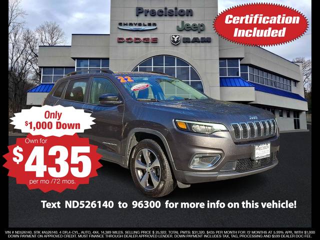 2022 Jeep Cherokee Limited 4WD photo