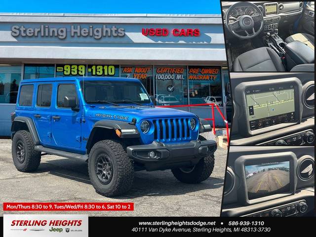 2022 Jeep Wrangler Unlimited Unlimited High Tide 4WD photo