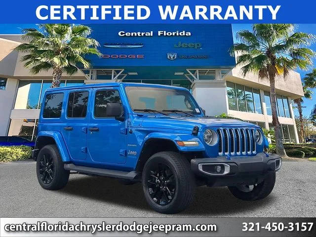 2022 Jeep Wrangler Unlimited 4xe Unlimited Sahara 4WD photo