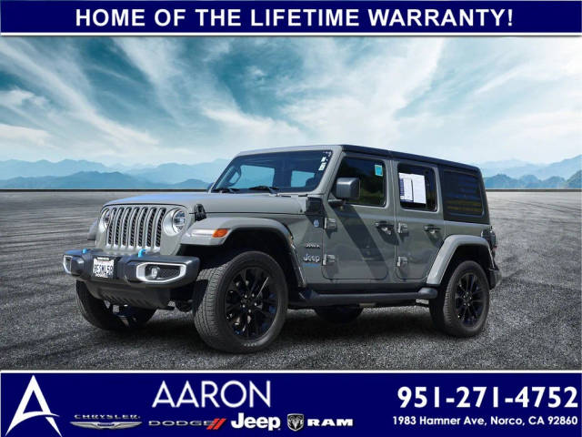 2022 Jeep Wrangler Unlimited 4xe Unlimited Sahara 4WD photo