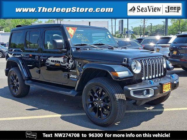 2022 Jeep Wrangler Unlimited 4xe Unlimited Sahara 4WD photo