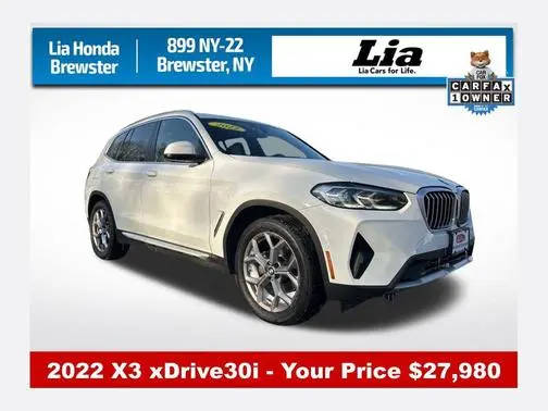 2022 BMW X3 xDrive30i AWD photo