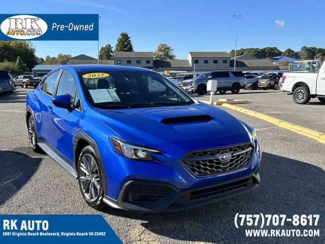 2022 Subaru WRX  AWD photo