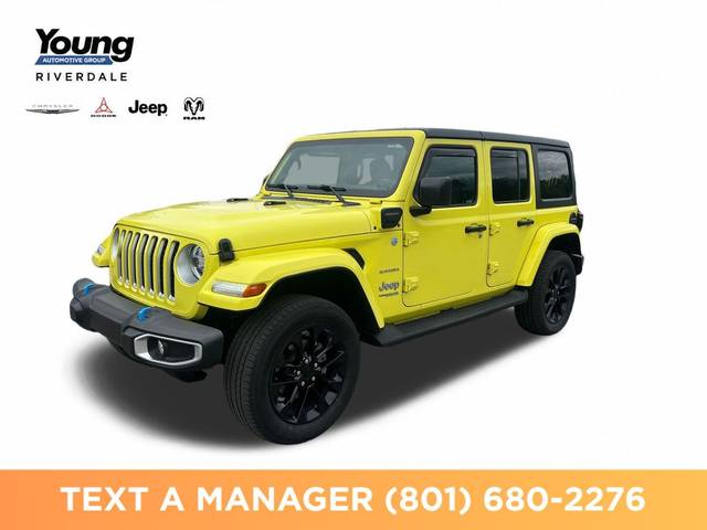 2022 Jeep Wrangler Unlimited 4xe Unlimited Sahara 4WD photo