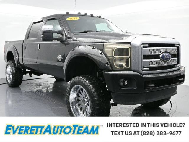 2015 Ford F-350 Super Duty Platinum 4WD photo