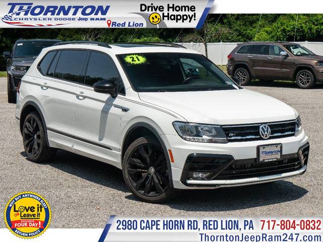 2021 Volkswagen Tiguan SE R-Line Black FWD photo