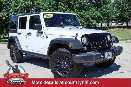 2018 Jeep Wrangler Unlimited Willys Wheeler 4WD photo