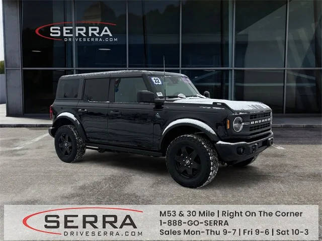 2022 Ford Bronco 4 Door Black Diamond 4WD photo