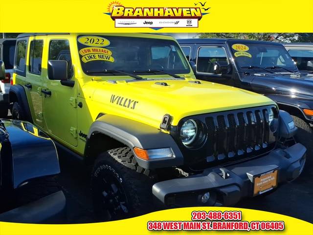 2022 Jeep Wrangler Unlimited Unlimited Willys 4WD photo
