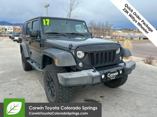 2017 Jeep Wrangler Unlimited Willys Wheeler 4WD photo