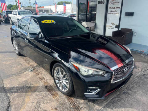 2021 Infiniti Q50 3.0t LUXE RWD photo
