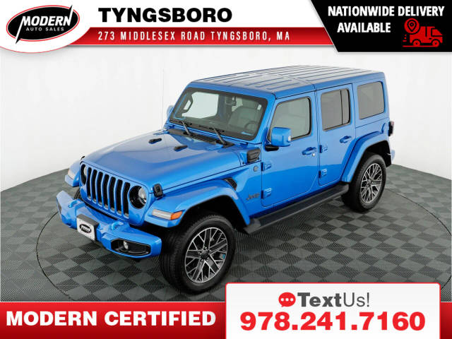 2023 Jeep Wrangler Unlimited 4xe Sahara High Altitude 4WD photo