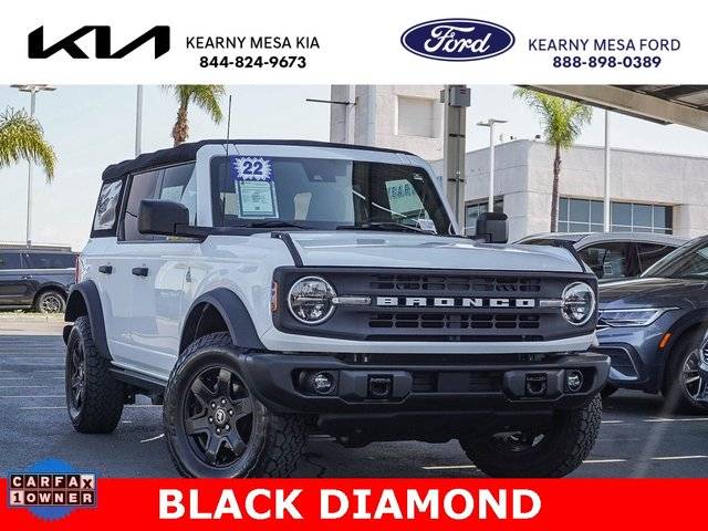 2022 Ford Bronco 4 Door Black Diamond 4WD photo