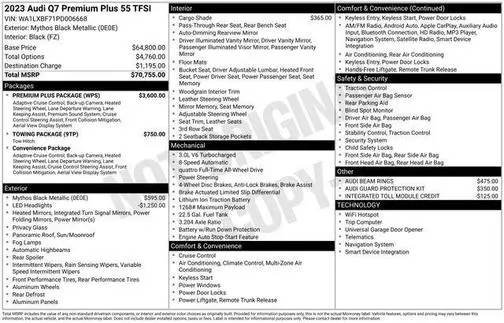 2023 Audi Q7 Premium Plus AWD photo