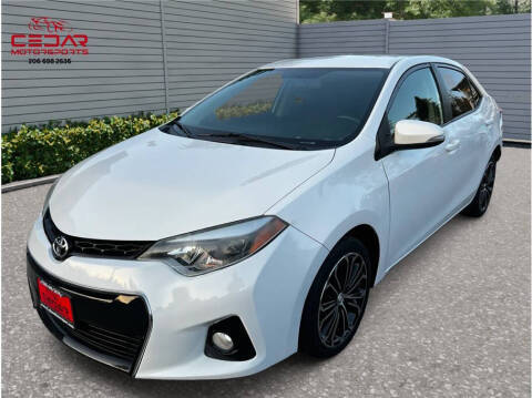 2015 Toyota Corolla S Plus FWD photo