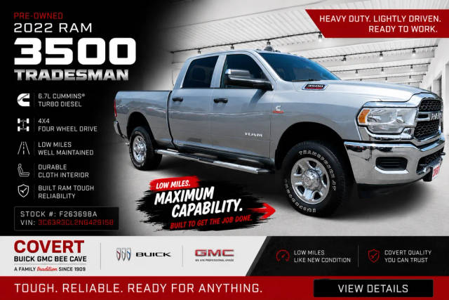2022 Ram 3500 Tradesman 4WD photo