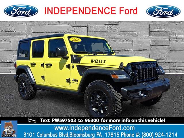 2023 Jeep Wrangler Unlimited Willys 4WD photo