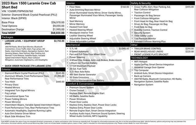 2023 Ram 1500 Laramie 4WD photo