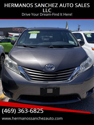 2015 Toyota Sienna LE FWD photo
