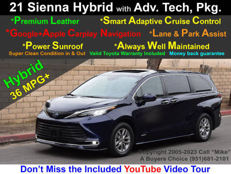 2021 Toyota Sienna XLE FWD photo