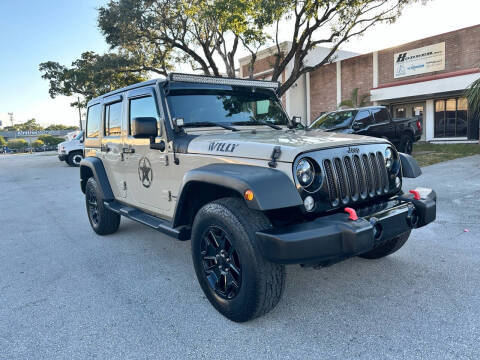 2018 Jeep Wrangler Unlimited Willys Wheeler 4WD photo