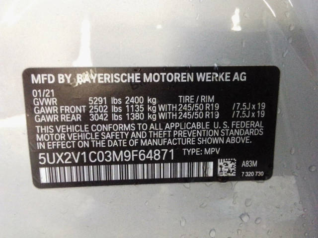 2021 BMW X4 xDrive30i AWD photo