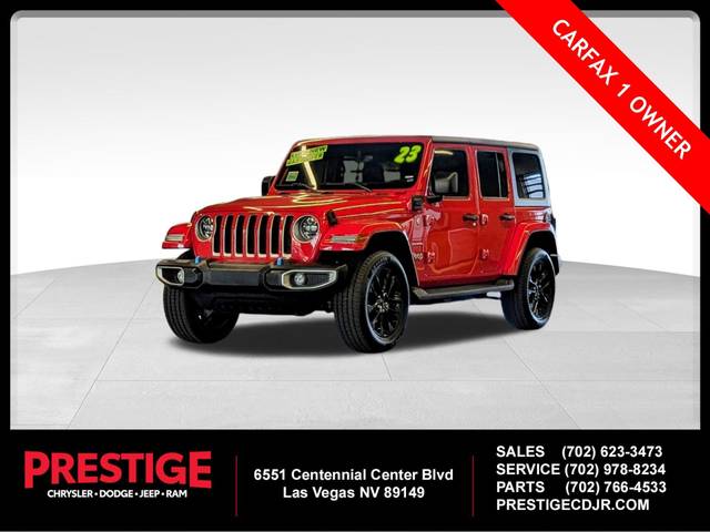 2023 Jeep Wrangler Unlimited 4xe Sahara 4WD photo