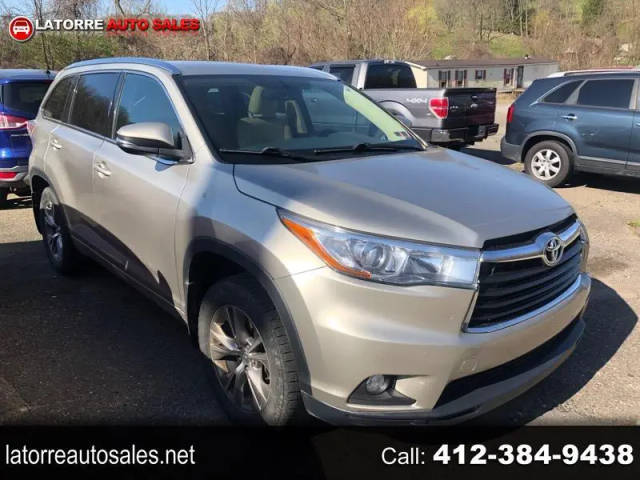2015 Toyota Highlander XLE AWD photo