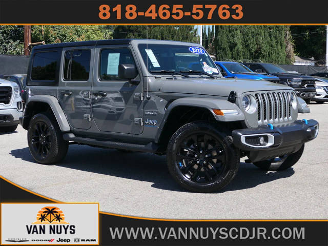 2023 Jeep Wrangler Unlimited 4xe Sahara 4WD photo
