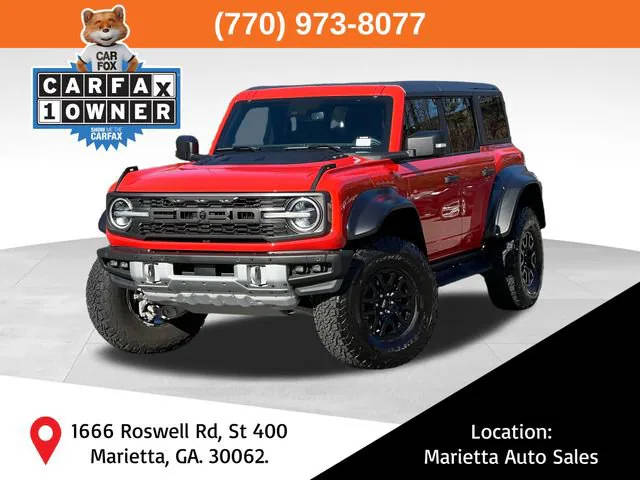 2023 Ford Bronco 4 Door Raptor 4WD photo