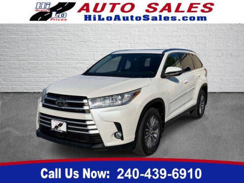 2019 Toyota Highlander XLE AWD photo