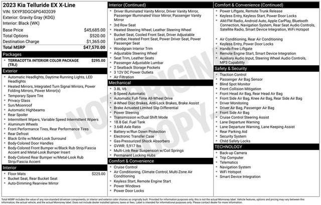 2023 Kia Telluride EX X-Line AWD photo